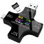 Űήå Makerfire USB C᡼ƥ Type-C ޥ᡼ƥ TFT顼ǥץ쥤 ή Ű   Ż AMPŴ٥ԡ󥹤ʤɽ QC2.0 3.0 usbή (Black)