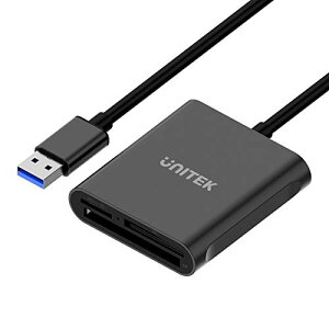 Unitek USB3.1 Gen1 ޥɥ꡼ 3å SDTF/microSDѥȥեå/CFɥ꡼ 3 ΥɤƱɤ߼ ѵץ߹ 3in1դɥ꡼ ® ǡɼ ǡܹ ѥ ֥å