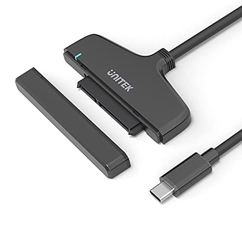 Unitek SATA USB C A_v^[ USB 3.1 2.5C`HDD/SSDɑΉ 5Gbps SATAI/II/III Ot UASPΉ Hsv vOEAhEvC  o[Vu