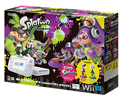 Wii U スプラトゥーン セット (amiibo アオリ・ホタル付き)