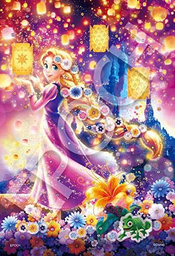 エポック社 300ピース ジグソーパズル ディズニー Rapunzel -Lantern Night- ラプンツェル -ランタンナイト- 26 38cm 73-302 のり付き ヘラ付き デコレーションパーツ付き EPOCH