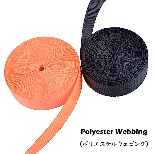 ������̵����TRIWONDER ��å��󥰥٥�� ������٥�� ������åȥ٥�� ����������٥�� ��ä��󤰥٥�� ������ ����٥�� ��«�Х�� �ˤ���٥�� �Х��� ���ۤ� ���� Ratchet Tie Down Straps (04 �֥�å���25mm��- 2��, 3m)