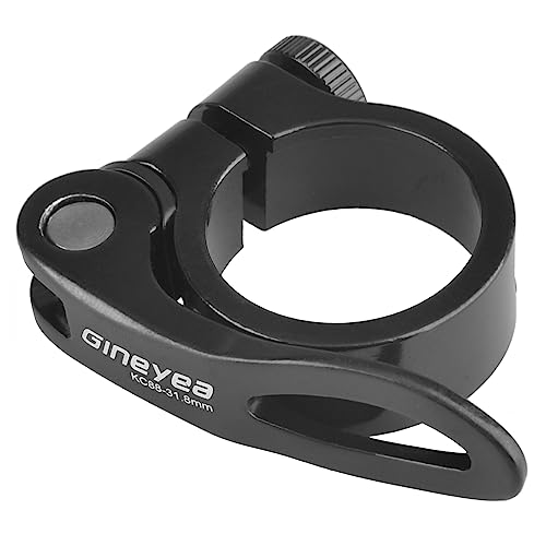 TRIWONDER シートクランプ 28.6 31.8 34.9mm シートポストクランプ アルミ合金 軽量 自転車 クイックリリース Bike Seat Post Clamp