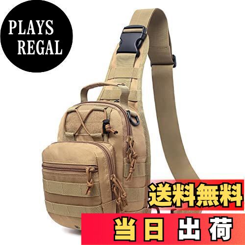 【送料無料】[TRIWONDER] ショルダーバッグ モールシステム ボディバッグ メンズ 斜め掛け 大容量 ワン..