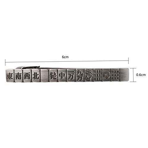 Yoursfs おもしろ ネクタイピン 麻雀 国士無双 ブランド ネクタイピン おしゃれ メンズ タイピン ユニーク プレゼント 2