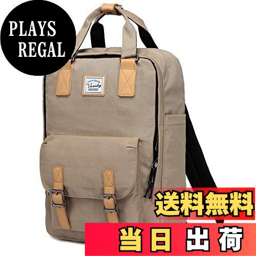 【送料無料】リュック レディース,Vaschy メンズ 通学 リュックサック ビジネスリュック A4 ママバッグ 女性 カーキ