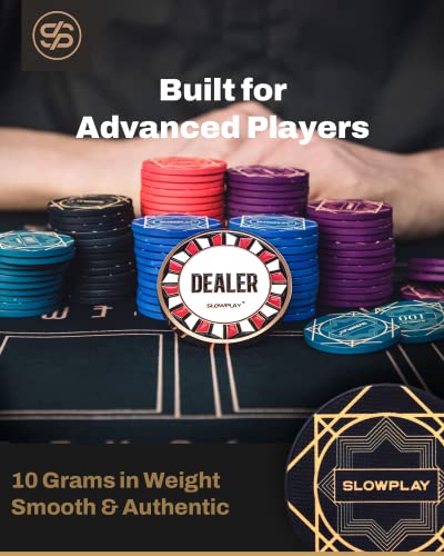 ������̵����SLOWPLAY Nash Ceramic Poker Chips Set | Nash����ߥå��ݡ��������åץ��å� (39mm, 500��ʿ���ɽ�������)