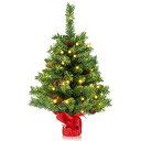 BestBuy ~j NX}Xc[ 64cm t LEDCgt Christmas tree NX}X O[