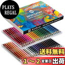 Roleness 色鉛筆 48色 水性 水彩色鉛筆 子供 大人 塗り絵 色鉛筆セット ソフト芯 初学者とプロ 水性色鉛筆 プレゼント 鉛筆削り付き