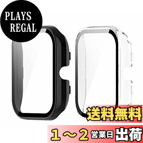 SHEAWA Amazfit GTS 4 Mini用ケース カバー 2個セット PC+強化ガラスフィルム 9H硬度 全面保護 保護ケース 保護カバー 耐衝撃 アクセサリー (ブラック+透明) SHEAWA Amazfit GTS 4 Mini用ケース カバー 2個セット PC+強化ガラスフィルム 9H硬度 全面保護 保護ケース 保護カバー 耐衝撃 アクセサリー (ブラック+透明)