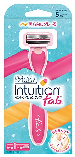 Schick(シック) シック Schick イントゥイション ファブ ホルダー お試し用 替刃1コ付 (替刃は本体に装着済み) 女性 カミソリ