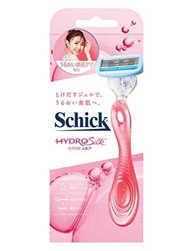 シック Schick ハイドロシルク ホルダー (刃付き+替刃1コ) 女性 カミソリ