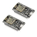 KKHMF 2PCS NodeMcu Lua ESP8266 CP2102 WIFI インターネット 開発ボード Arduinoと互換