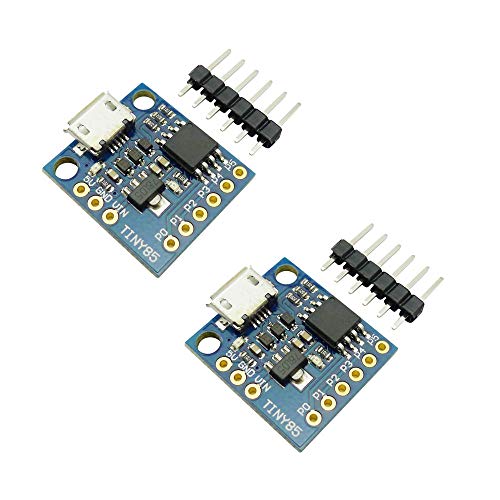 KKHMF 2個 Digispark Kickstarter Attiny85 マイクロ USB 開発ボード Arduino ATtiny MCUに対応