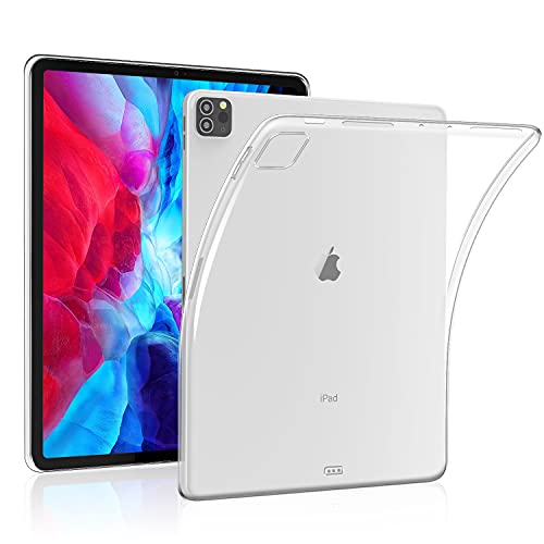 Maxku for iPad Pro 12.9 2020 ケースソフト クリア 耐衝撃 薄型 軽量 透明 iPad Pro 12.9インチ用 2020カバー TPU ケース（クリア