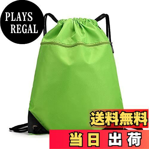 【送料無料】[LIKENNY] ジムサック リュック ナップサック プールバッグ 防水 軽量 折り畳み 多機能 シ..