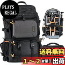 TARION Pro PB-01 カメラバッグ ショルダーバッグ付属 カメラバックパック 2気室 プロ級 一眼レフバッグ カメラバック 登山 パソコン収納スペース付き 三脚運搬 撥水 レインカバー付き