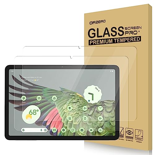 Newzerol【2枚】For Google Pixel Tablet専用 強化ガラスフィルム 旭硝子素材・0.26mm・2.5D・耐衝撃硬度9H・HD高透過率・飛散防止・気泡防止 ラウンドエッジ加工 グーグル ピクセル タブレット用液晶保護フィルム