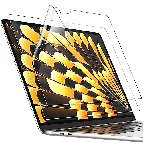 JEDirect フィルム MacBook Air 15.3ンチ（2023、M2）マットフィルム 非光沢 アンチグレア指紋防止 2枚セット