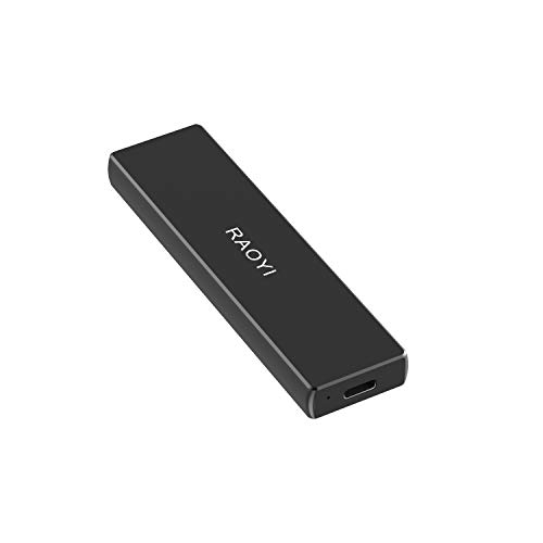 RAOYI OtSSD 1TB USB3.2 Gen2 |[^uSSD ]x1050MB/b Type-CɑΉ PS4/bvgbv/X-boxɓKp ^E ϏՌ hH 