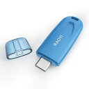 RAOYI USBメモリ Type-C 256GB 超高速転送データ USB 3.0 フラッシュドライブ USB Cメモリー256ギガスティック デュアル タイプC Android/Laptopに対応（青）