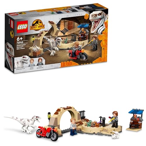 レゴ(LEGO) ジュラシック・ワールド アトロキラプトルのバイクチェイス 76945 おもちゃ ブロック プレ..
