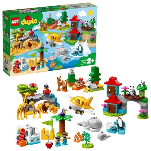 楽天PLAYS REGALレゴ（LEGO） デュプロ 世界のどうぶつ 世界一周探検 10907 知育玩具 ブロック おもちゃ 女の子 男の子