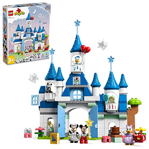 レゴ(LEGO) デュプロ 3in1 まほうのお城 クリスマスプレゼント クリスマス 10998 ディズニー おもちゃ ブロック プレゼント幼児 赤ちゃ..