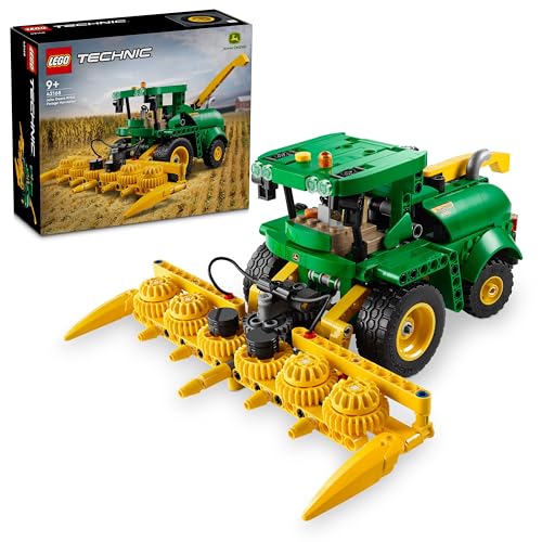 쥴(LEGO) ƥ˥å John Deere 9700 Forage Harvester   ץ쥼 ֥å ˤλ λ Ҷ 8 9 10 11  Ϥ餯 Ư  ץǥ 42168