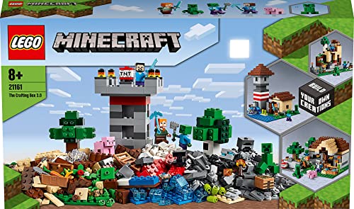 楽天PLAYS REGALレゴ（LEGO） マインクラフト クラフトボックス 3.0 21161 おもちゃ ブロック プレゼント テレビゲーム 男の子 女の子 8歳以上