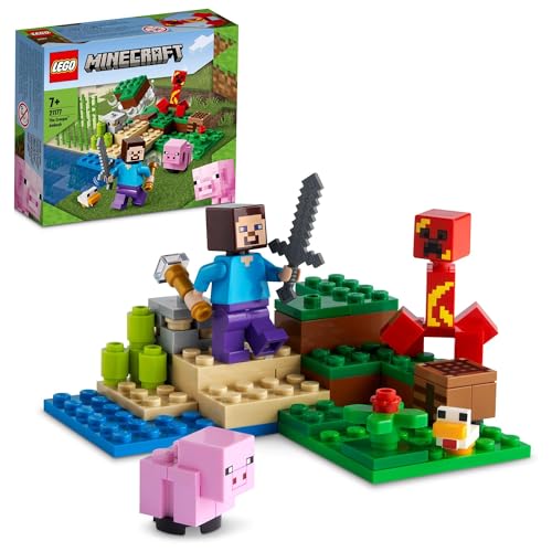 楽天PLAYS REGALレゴ（LEGO） マインクラフト クリーパーとの対決 21177 おもちゃ ブロック プレゼント テレビゲーム 男の子 女の子 7歳以上