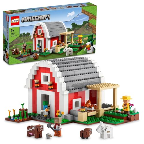 楽天PLAYS REGALレゴ（LEGO） マインクラフト 赤い馬小屋 21187 おもちゃ ブロック プレゼント テレビゲーム 家 おうち 男の子 女の子 9歳以上