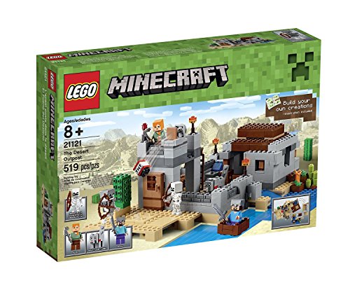 レゴ マインクラフト 砂漠地帯 21121 LEGO Minecraft 21121 the Desert Outpost Building Kit [並行輸入品]