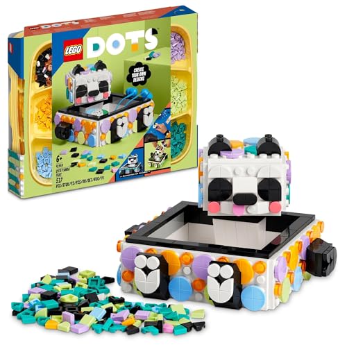 レゴ(LEGO) ドッツ キュート パンダトレー 41959 おもちゃ ブロック プレゼント 宝石 クラフト 男の子 女の子 6歳以上