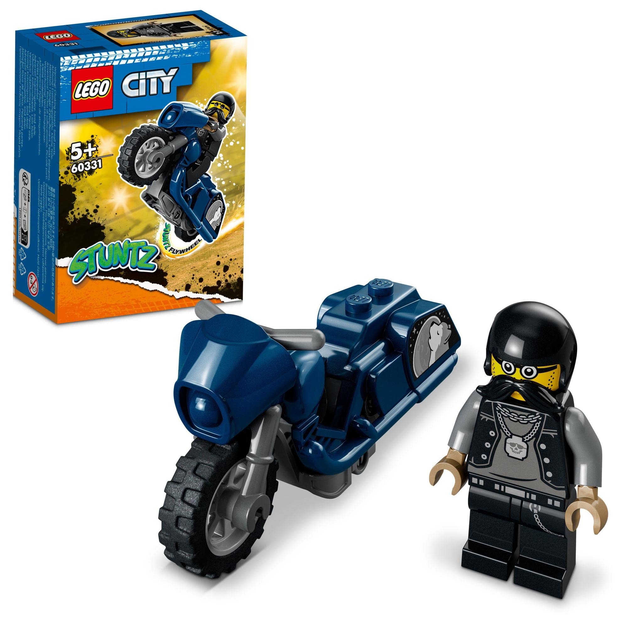 レゴ(LEGO) シティ スタントツアーバイク 60331 おもちゃ ブロック プレゼント 車 くるま 男の子 女の子 5歳以上