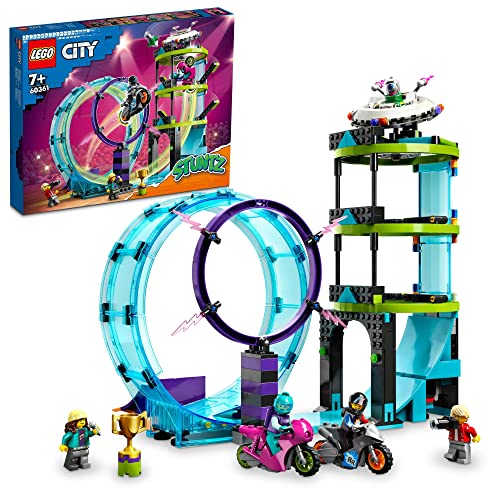 楽天PLAYS REGALレゴ（LEGO） シティ 究極のスタントチャレンジ 60361 おもちゃ ブロック プレゼント 乗り物 のりもの 男の子 女の子 7歳以上