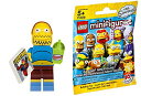 S(LEGO) ~jtBMA UEVv\Y V[Y2 R~bNubNEKCbLEGO Minifigures The Simpsons Series2 Comic Book Guy y71009-7z