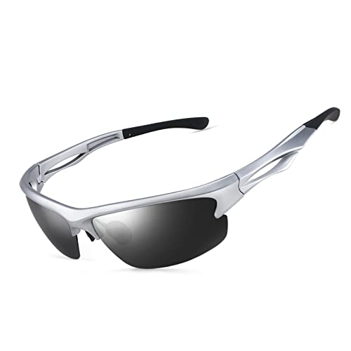 [FEISEDY] スポーツ メンズ 偏光サングラス スクエア レトロレディースサングラス UV400 紫外線対策 運転用 旅行 釣り B1089