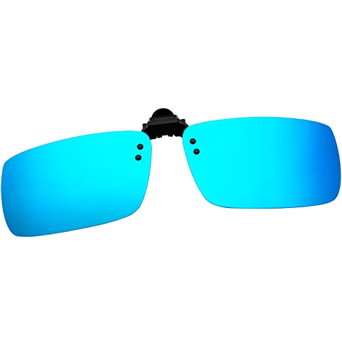 [KANASTAL] サングラス クリップオン 前掛けクリップ 跳ね上げ式 眼鏡の上から メガネにつける UVカット超軽量 偏光 運転用 メンズ レディース スポーツ