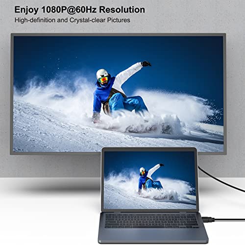 【送料無料】BENFEI HDMI - VGA 3m ケーブル(逆方向に非対応)、単方向 HDMI (ソース) - VGA (ディスプレイ) ケーブル (オス - オス) PC,モニター,プロジェクター, HDTV, Raspberry Pi, Roku, Xboxに対応