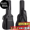 CAHAYA 【12mmスポンジ】 ギターケース アコースティックギター ギグバッグ 軽量 ソフト ケース フォークギターバッグ 大容量ポケット付き 頑丈 耐久 全体 改善 リュック型 肩掛け 手提げ (白いストライプ付き) CY0149