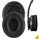 Geekria イヤーパッド QuickFit 互換性 パッド Beat SoloHD (810-00012-00) On-Ear ヘッドホンに対応 パッド イヤー/イヤーカップ (プロテインレザー/ブラック)