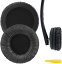 Geekria 䡼ѥå QuickFit ߴ ѥå ϥ Sennheiser PX200 PX100 PX200-II PX100-II PXC300 PXC150 PXC250 PC130 PC131 إåɥۥб ѥå 䡼/䡼å (ץƥ쥶/֥å)