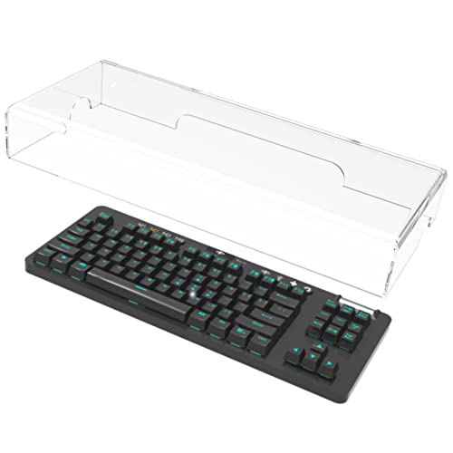 Geekria キーボード カバー ケース 互換品 ロジクール G Logicool G PRO/ G913 TKL テンキーレス ワイヤレスメカニカルゲーミングキーボード 透明アクリル 保護カバー