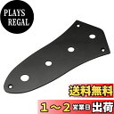 Musiclily 4穴 ジャズベースJB用コントロールプレート、ブラック