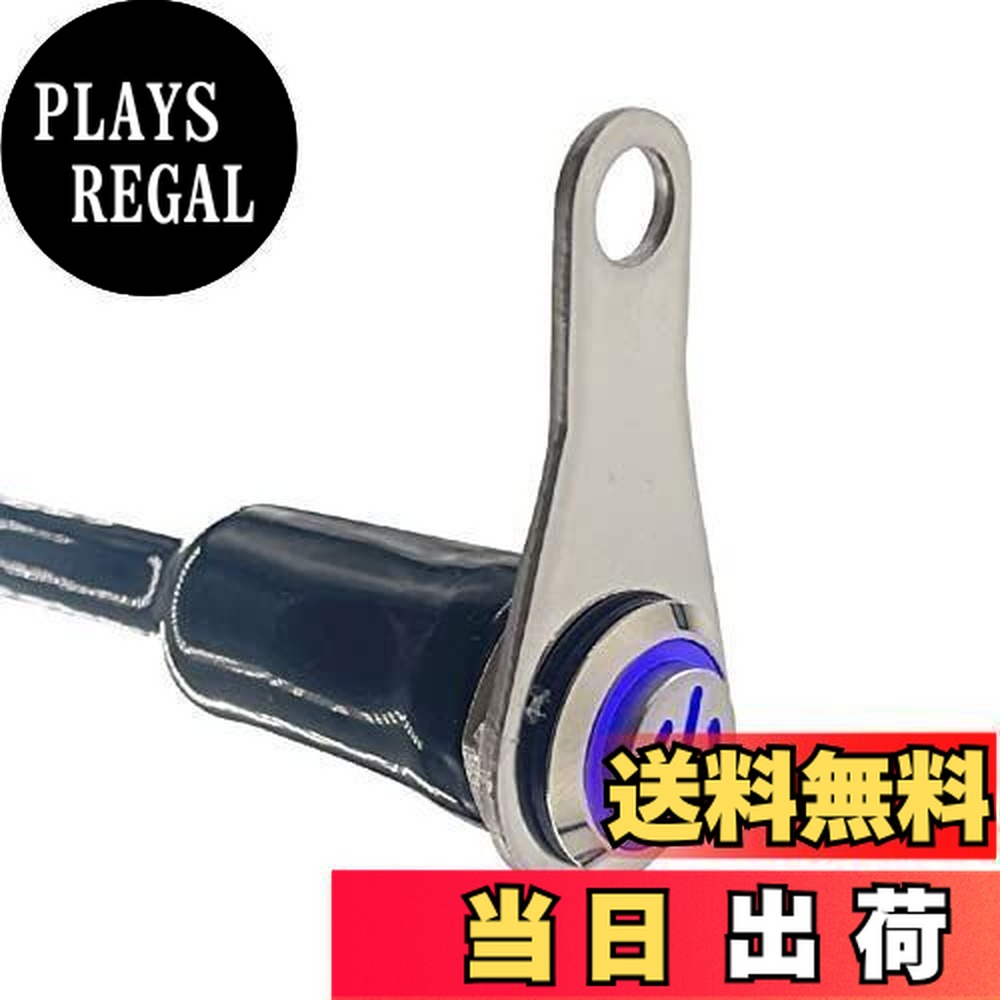 【送料無料】YFFSFDC オートバイハンドルバースイッチ 12V LED ATVバイク LED 警告灯 ハザードライト ..