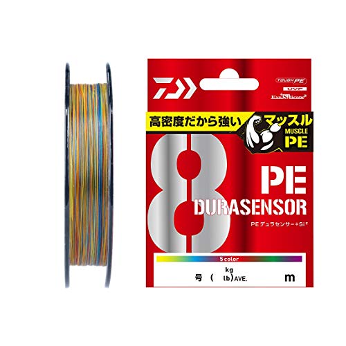 商品情報商品の説明ダイワ(DAIWA) PEライン UVF PEデュラセンサーX8+Si2 0.6号 150m マルチカラー主な仕様 号数：0.6br強力(Ave)：4.9kg / 11lbbr糸巻量(m)：150brカラー：マルチカラー