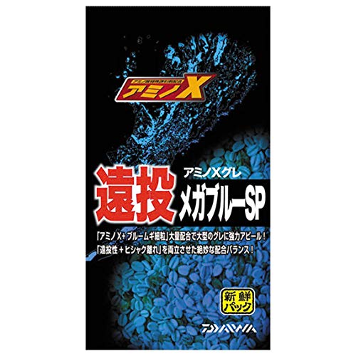 商品情報商品の説明投性・ヒシャク離れ・まとまり・集魚力 すべてにおいてベストバランスを追求 膨大なフィールドテストから考え出された「カラー」という新コンセプトのアミノX配合グレエサ 鹿児島大学との共同研究から示された「グレが色に反応する」という結果を受け、配合エサ・クワセエサの開発に着手。 延べ80回以上、試作エサ300kg以上、1年以上の時間をかけて実釣データを収集。 オキアミの色を強調するレッド、冬季のグレの主食である青のりを模したグリーン、そして大型グレに実績の高かったブルーを選択。配合にレッド、グリーン、ブルーの染料を入れ、配合エサ全体を染色。 また混ぜたオキアミにも色が映るように水溶性の染料を使用している。 優れた集魚効果が実績で示されている「アミノX」との相乗効果で難敵グレの活性を高め、釣果に結びつける。主な仕様 標準重量/約1,600g