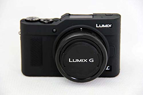 Koowl 対応 Lumix パナソニック GF9 パナソニックGF9 カメラカバー シリコンケース シリコンカバー カメラケース 撮影ケース ライナーケース、Koowl製作、外観が上品で、超薄型、品質に優れており、耐震・耐衝撃・耐磨耗性が高い (ブラック)