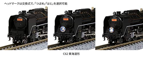 KATO Nゲージ C62 東海道形 2017-7 鉄道模型 蒸気機関車 2